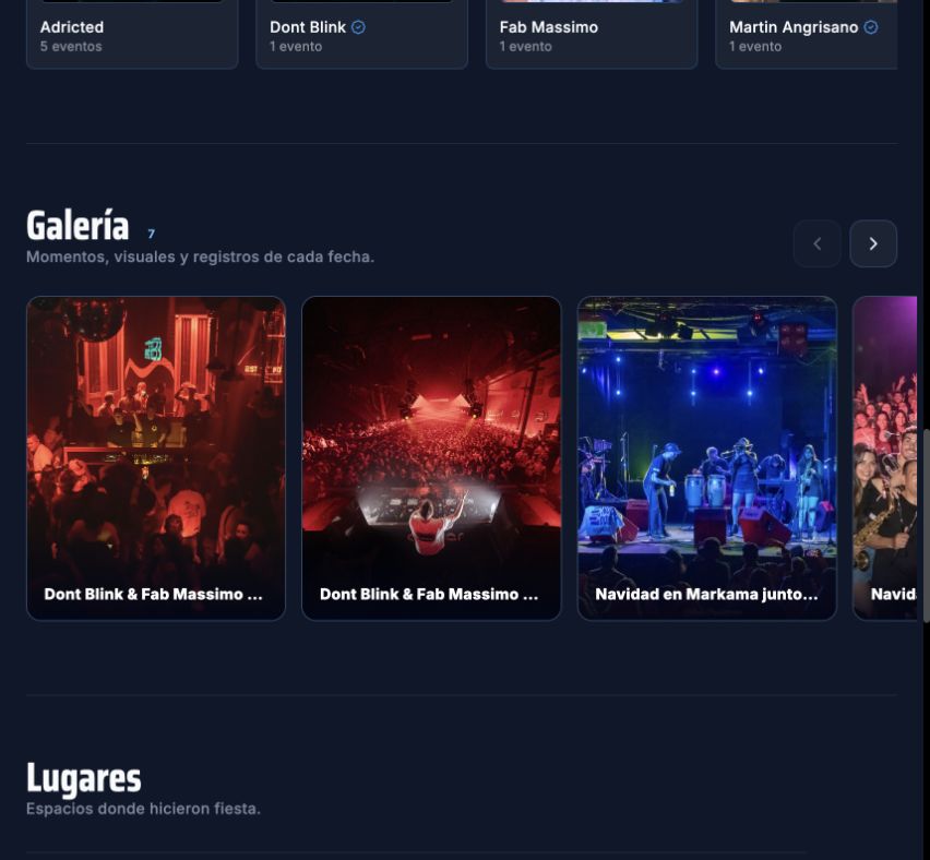 Photos from producer events