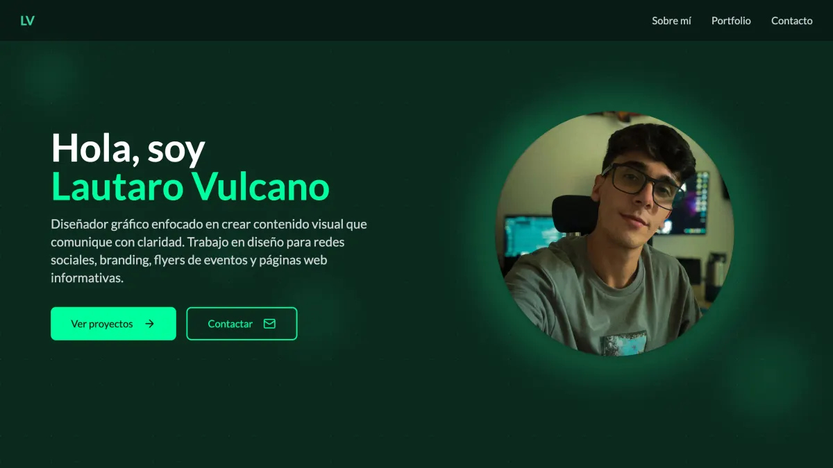 Lautaro Vulcano product interface